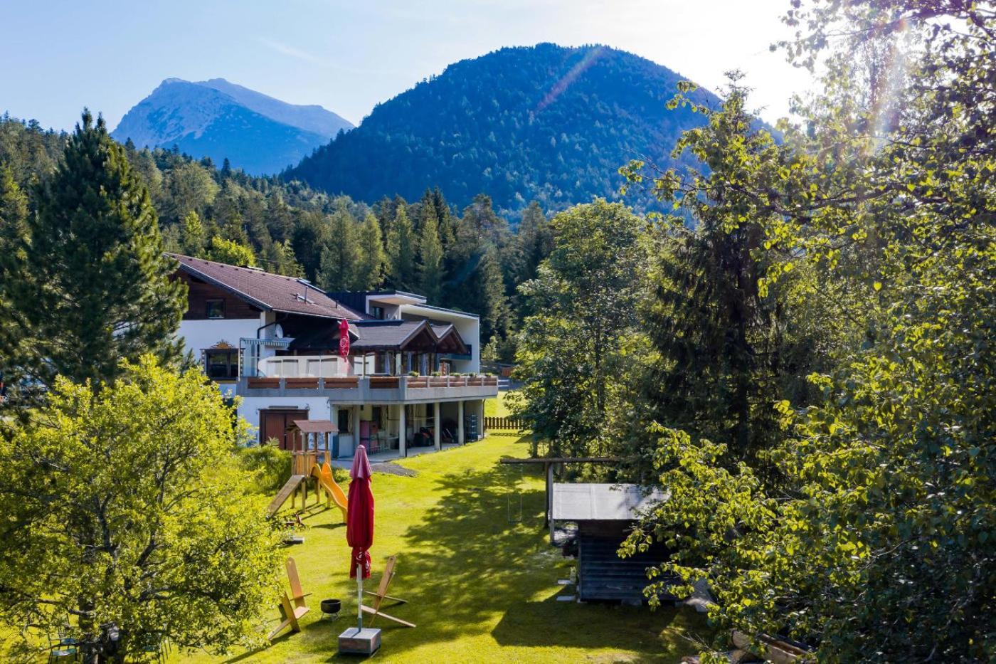 Hotel Garni Isarlodge Wiesenhof Scharnitz Εξωτερικό φωτογραφία